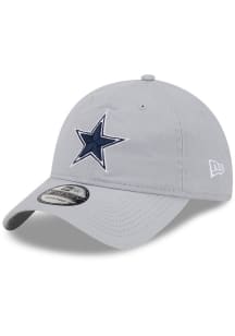 New Era Dallas Cowboys Star Logo Core Classic 9TWENTY Adjustable Hat - Grey