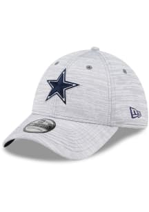 New Era Dallas Cowboys Mens Grey 39THIRTY Distinct Flex Hat