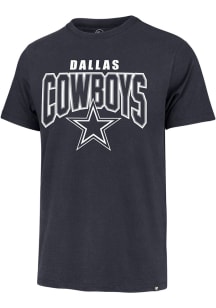47 Dallas Cowboys Navy Blue Restart Franklin Short Sleeve Fashion T Shirt