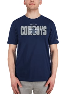 New Era Dallas Cowboys Navy Blue NFL23 Draft Short Sleeve T Shirt