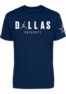 Dak Prescott Dallas Cowboys Navy Blue JORDAN BRAND Short Sleeve Player T Shirt