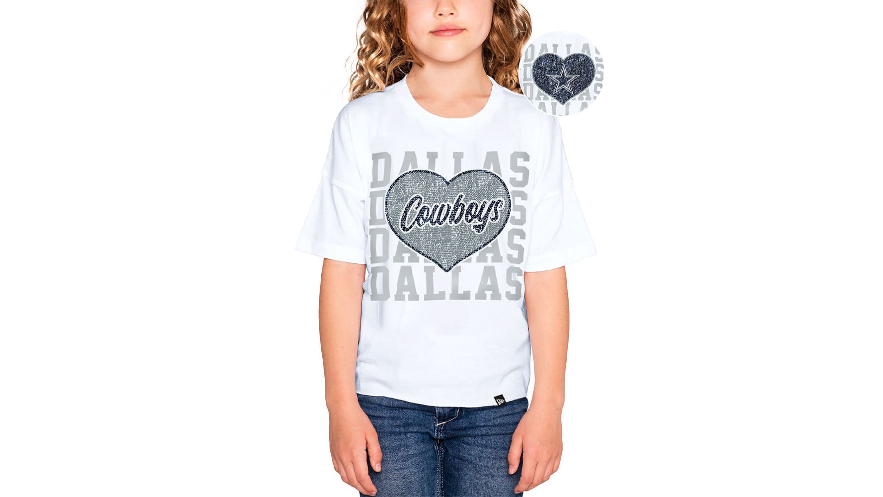 Dallas Cowboys Shirts For Girls Hot Cowboys Girls T-Shirt - Print