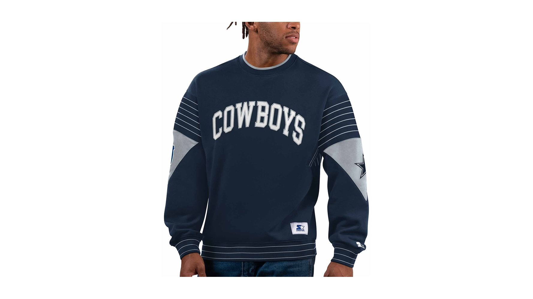 Team Basic 1 Crew Dallas Cowboys - Shop Mitchell & Ness Fleece and  Sweatshirts Mitchell & Ness Nostalgia Co.