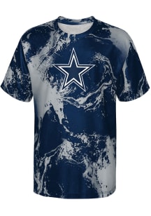 Dallas Cowboys Youth Navy Blue In The Mix Short Sleeve T-Shirt
