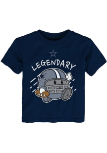 Dallas Cowboys Infant The Legend Short Sleeve T-Shirt Navy Blue