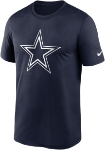 Nike Dallas Cowboys Navy Blue Primetime Logo Legend Short Sleeve T Shirt