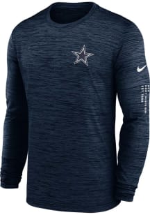 Nike Dallas Cowboys Black VELOCITY Long Sleeve T-Shirt