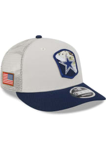 New Era Dallas Cowboys 2023 Salute to Service LP9FIFTY Adjustable Hat - Tan
