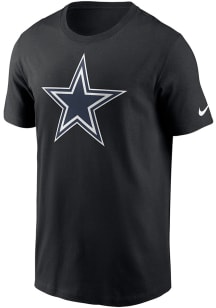 Nike Dallas Cowboys Black Logo Tee Short Sleeve T Shirt