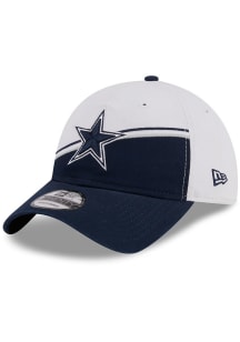 New Era Dallas Cowboys 2023 Sideline 9TWENTY Adjustable Hat - White