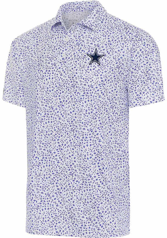 Dallas Cowboys Antigua Big & Tall Affluent Polo - Navy