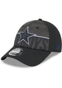 New Era Dallas Cowboys 2023 Training Camp Stretch 9FORTY Adjustable Hat - Black