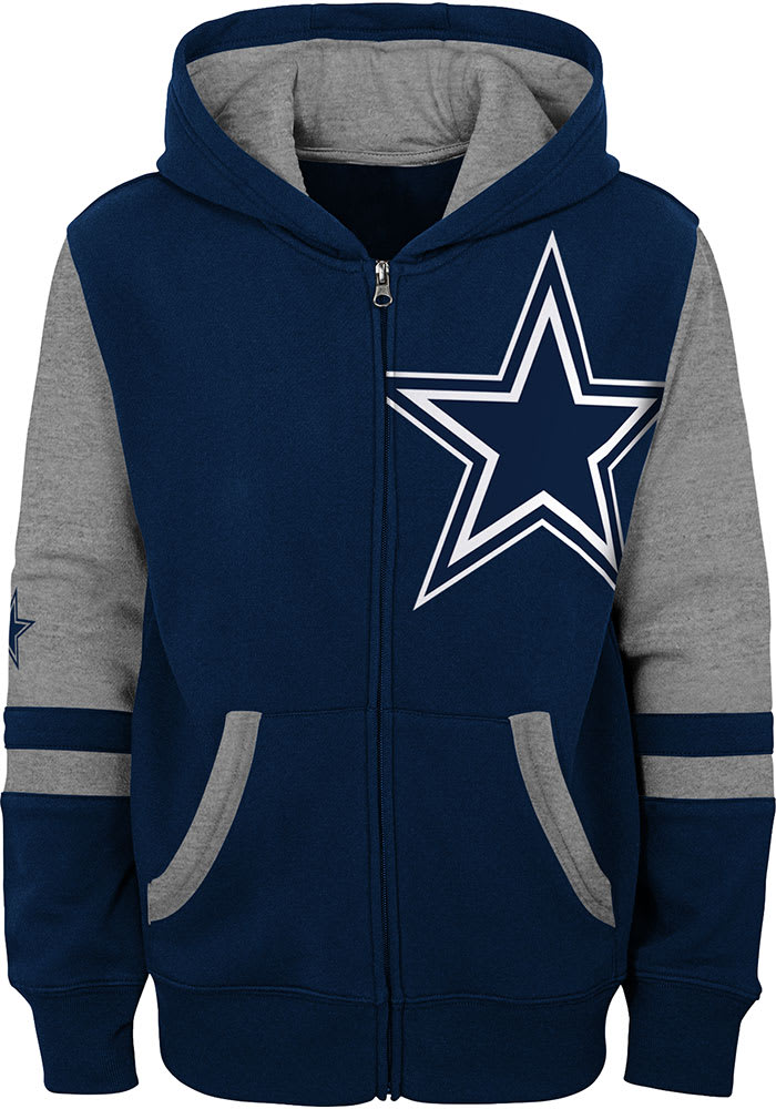 Dallas cowboys full zip sweatshirt best sale