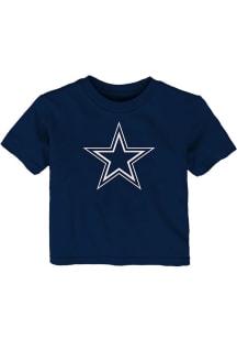 Dallas Cowboys Infant Primary Logo Short Sleeve T-Shirt Navy Blue