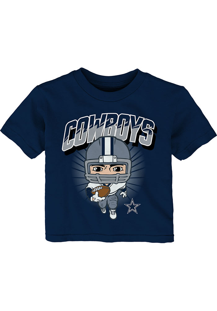 Dallas Cowboys Infants Ezekiel Elliott Game Nike Jersey - Navy Blue / 18M