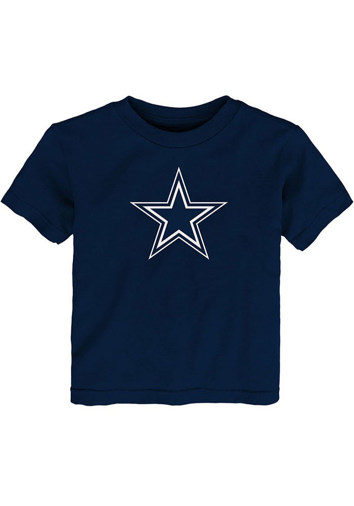 Dallas Cowboys Toddler Navy Blue Primary Logo Short Sleeve T-Shirt