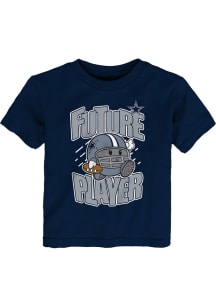 Dallas Cowboys Toddler Navy Blue Future Ball Short Sleeve T-Shirt