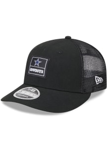 New Era Dallas Cowboys Labeled Trucker LP9FIFTY Adjustable Hat - Black
