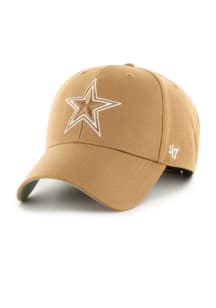 47 Dallas Cowboys Ballpark 5-Panel MVP Adjustable Hat - Brown