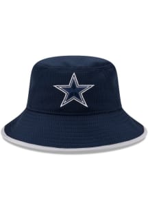 New Era Dallas Cowboys Navy Blue Game Day Secondary UV Mens Bucket Hat