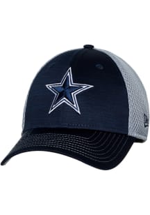 New Era Dallas Cowboys Mens Navy Blue Game Day TC Distinct 2T 39THIRTY Flex Hat