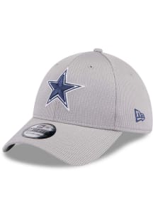 New Era Dallas Cowboys Mens Grey Active 39THIRTY Flex Hat