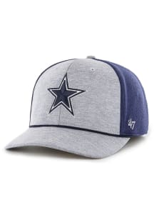 47 Dallas Cowboys Mens Grey Harbinger Trophy Flex Hat