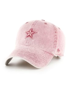 47 Dallas Cowboys Pink Mist Clean Up Womens Adjustable Hat