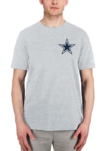 New Era Dallas Cowboys Grey Logo Select Short Sleeve Fashion T Shirt
