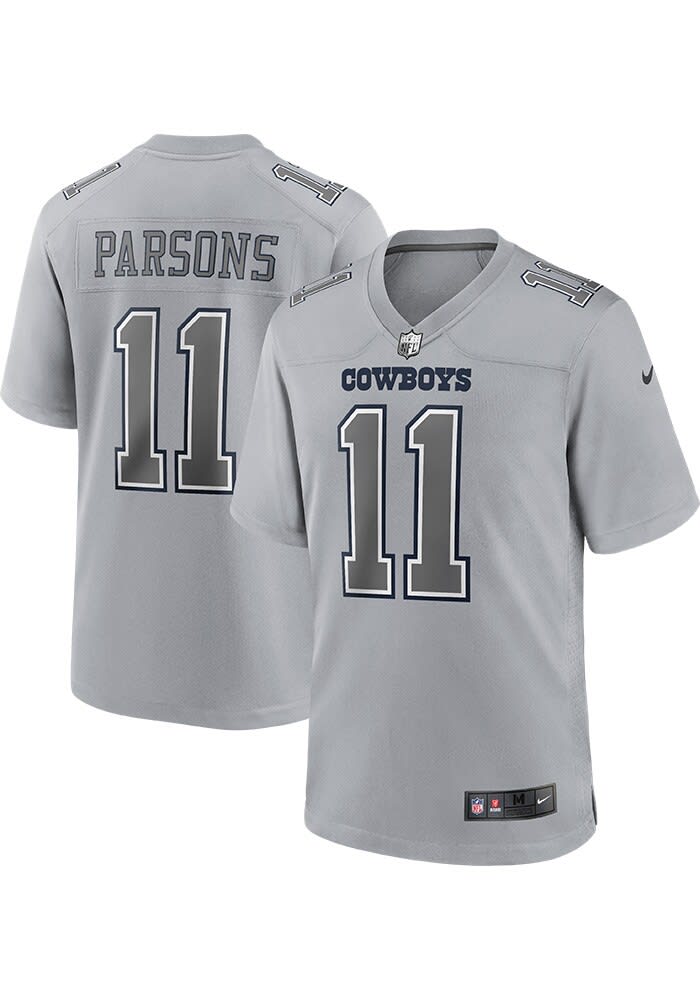 Micah Parsons Dallas Cowboys Atmosphere Jersey - Grey