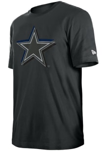 New Era Dallas Cowboys Charcoal Logo NFL24 Draft Short Sleeve T Shirt
