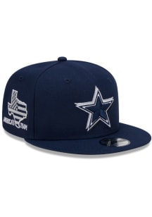 New Era Dallas Cowboys Navy Blue 2024 NFL Draft JR 9FIFTY Youth Snapback Hat
