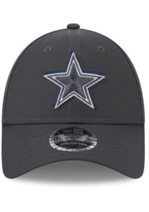 New Era Dallas Cowboys 2024 NFL Draft Stretch 9FORTY Adjustable Hat - Grey