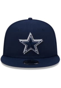 New Era Dallas Cowboys Navy Blue 2024 NFL Draft 9FIFTY Mens Snapback Hat