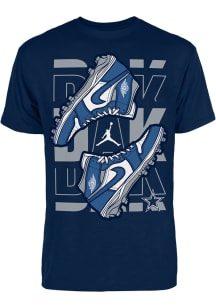 Dak Prescott Dallas Cowboys Navy Blue Repeat Sneakers Short Sleeve Player T Shirt