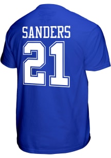 Deion Sanders Dallas Cowboys Navy Blue Home Short Sleeve Player T Shirt
