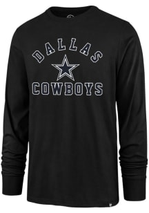 47 Dallas Cowboys Black Super Rival Long Sleeve T Shirt