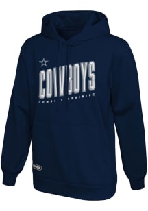 New Era Dallas Cowboys Mens Navy Blue Big Win Hood