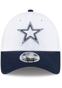 New Era Dallas Cowboys 2024 Training Camp Stretch 9FORTY Adjustable Hat - White