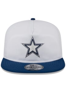 New Era Dallas Cowboys White 2024 Training Camp Golfer Mens Snapback Hat