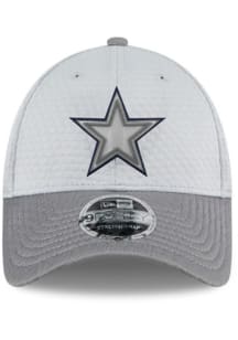 New Era Dallas Cowboys 2024 Training Camp Stretch 9FORTY Adjustable Hat - Grey