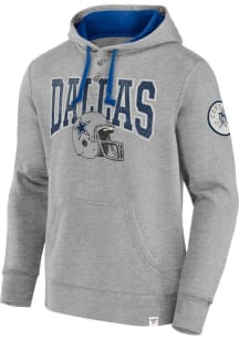 Dallas Cowboys Mens Grey Label Maker Fashion Hood