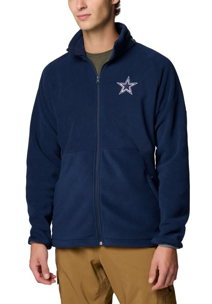 Columbia Dallas Cowboys Mens NAVY Flanker IV Fleece Light Weight