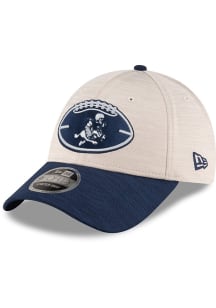 New Era Dallas Cowboys 2024 Sideline Historic Stretch 9FORTY Adjustable Hat - Ivory