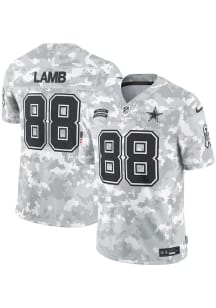 CeeDee Lamb  Nike Dallas Cowboys Womens White Salute to Service Football Jersey