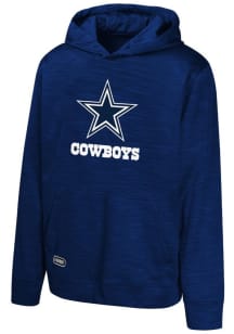 Dallas Cowboys Youth Navy Blue Stadium Classic Long Sleeve Hoodie