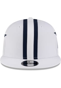 New Era Dallas Cowboys White Retro Helmet 9FIFTY Mens Snapback Hat