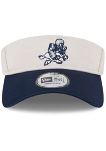 New Era Dallas Cowboys Mens Ivory 2024 Sideline Historic Adjustable Visor