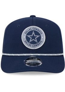 New Era Dallas Cowboys Navy Blue 2024 Sideline Rope JR 9SEVENTY Youth Adjustable Hat