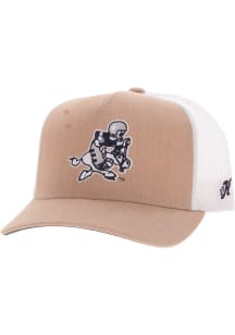 Dallas Cowboys Hooey Retro Joe 2T Trucker Adjustable Hat - Tan